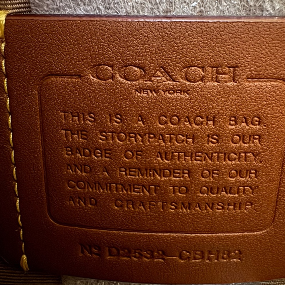 Coach Laurel Shoulder Bag with Seahorse Charm - Picture 7 of 7